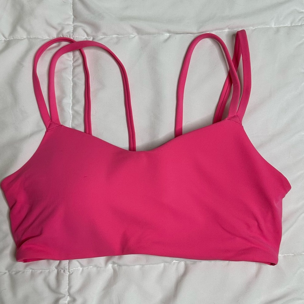 Hot Pink Nike Sports Bra